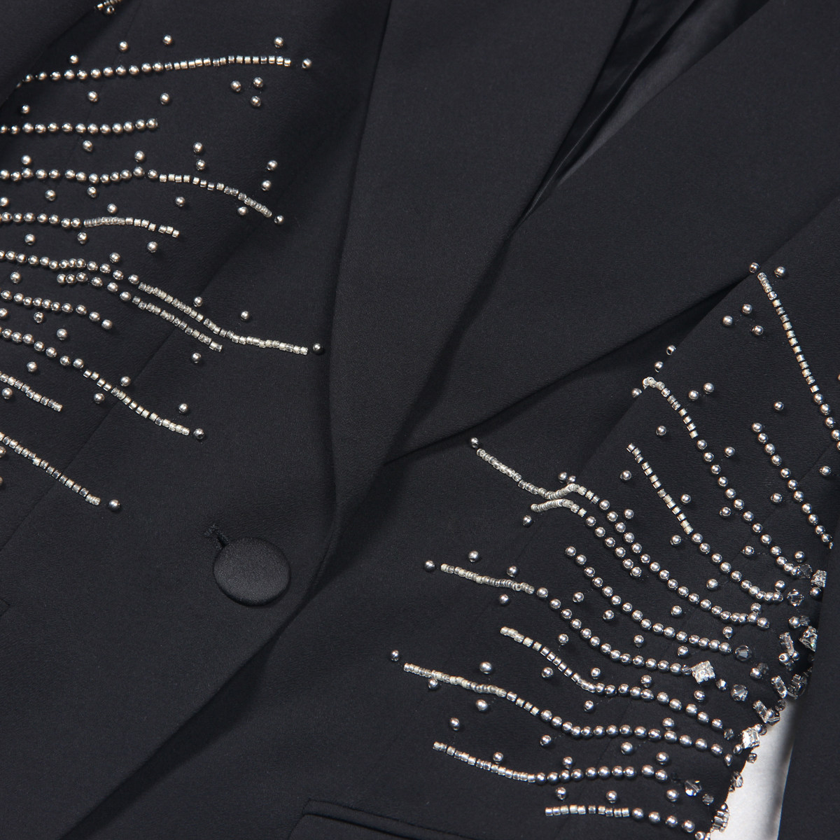 春秋新款欧时尚美网红款钉珠西装两件套气质女式西服裤套装,淘宝优惠券,粉丝福利购,淘宝优惠卷