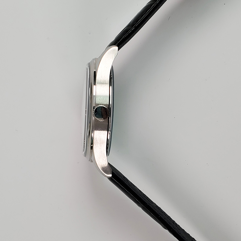 42mm男士手表天津ST3600系列手动上链机芯绿金色字面南瓜把头 - 图0