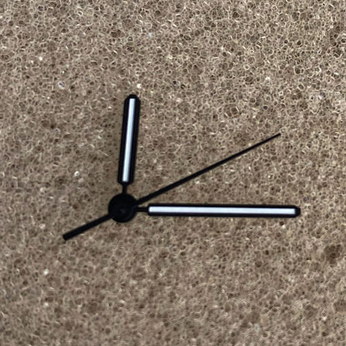 特殊定制尺寸 PVD NH35机芯 改装指针 9*13.5*13.5mm 绿夜光表针 - 图2