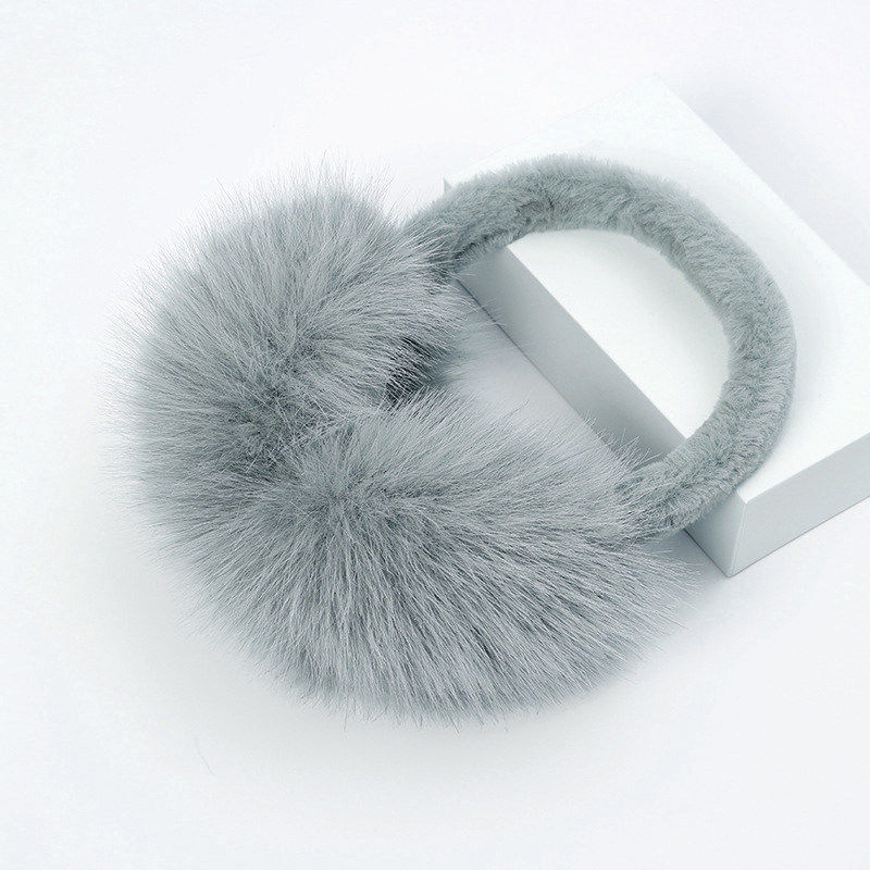 东北旅游毛绒耳罩女冬季可爱白色保暖防冻保暖耳捂耳包护百搭耳套,淘宝优惠券,粉丝福利购,淘宝优惠卷