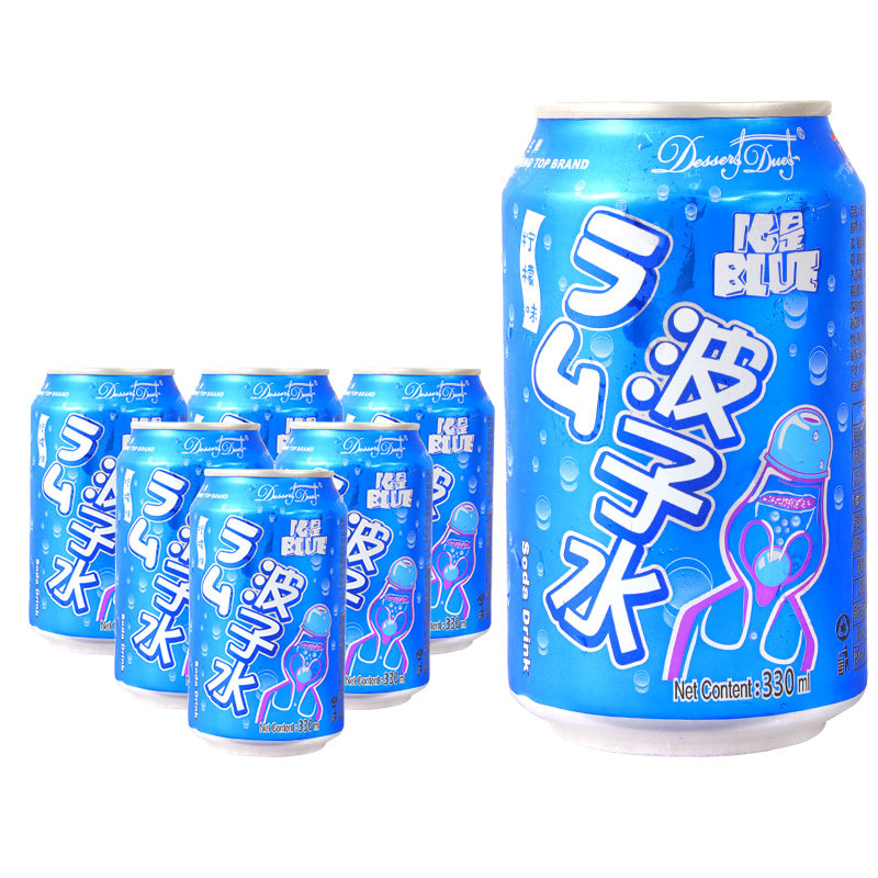 edo波子水清爽柠檬味330ml*汽水 大商食品专营果味/风味饮料