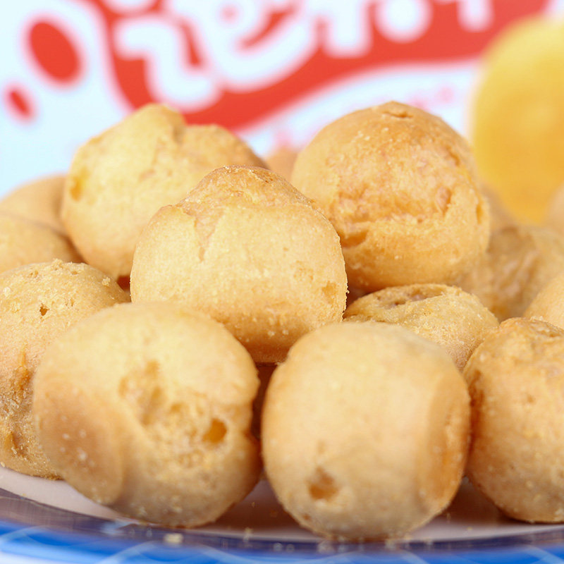 aji泡芙草莓牛奶多口味球夹心饼干 大商食品专营夹心饼干