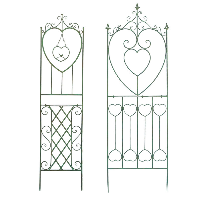 外单复古做旧铁艺网格植物爬藤架户外庭院花架铁线莲支架花园装饰,淘宝优惠券,粉丝福利购,淘宝优惠卷