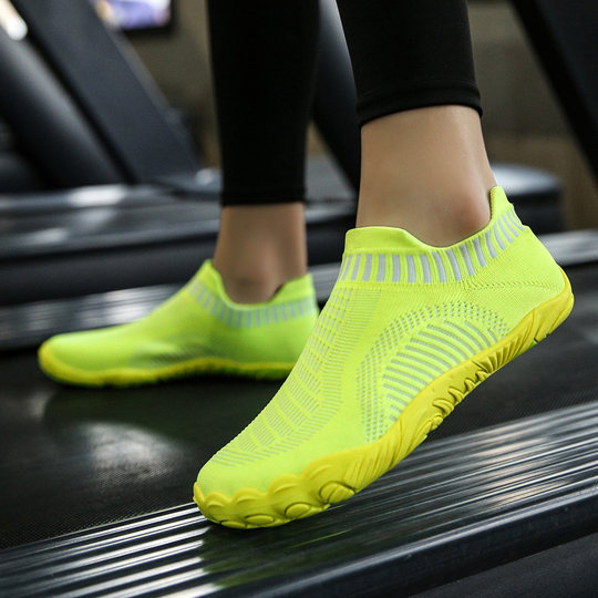 室内外健身鞋男防滑软底运动训练鞋女静音减震瑜伽跳绳袜跑步机鞋