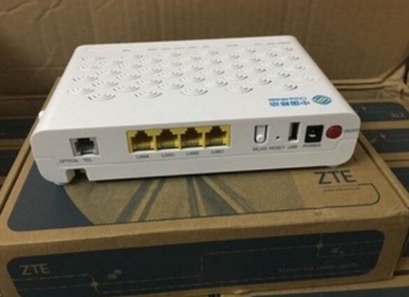 中国移动公司退网专用中兴f601 f401 623等 坏光纤猫 送电源 包邮
