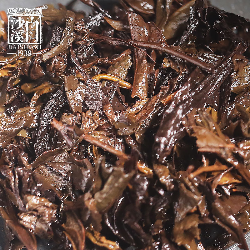 湖南安化黑茶正品白沙溪2014年百两茶迷你小千两茶3.625kg花卷茶