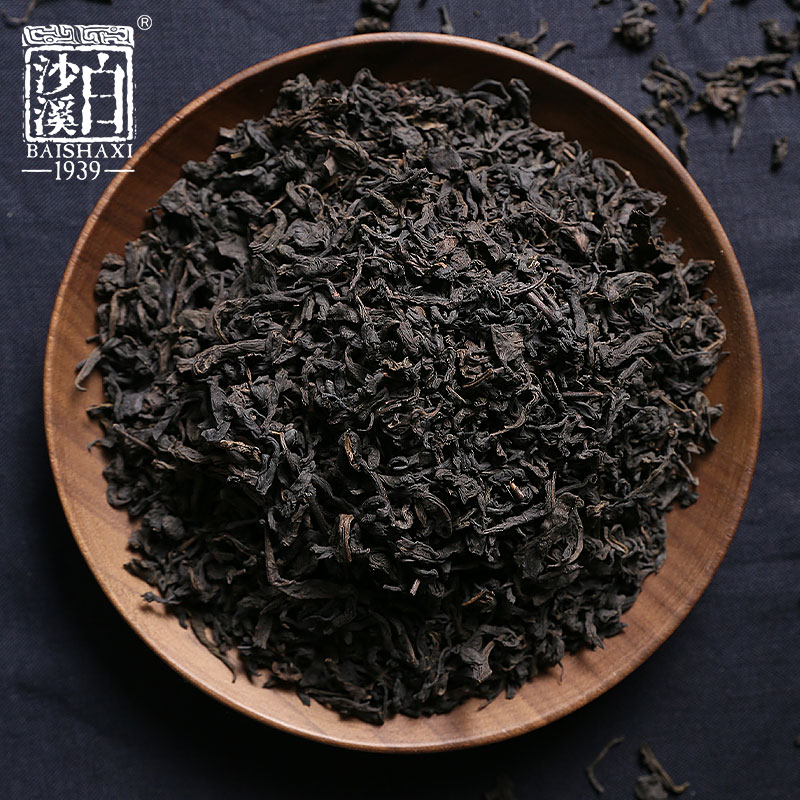 黑茶湖南安化2012年白沙溪正品2kg篓装天尖陈茶老茶直泡散装黑茶