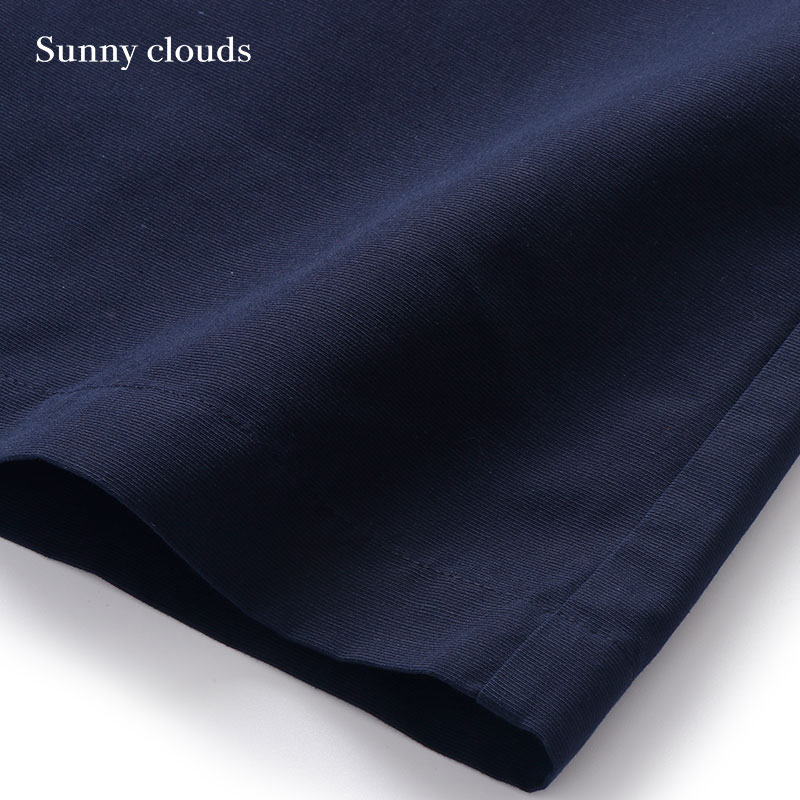 Sunny clouds Shuttle Notes日本面料 女式纯棉落肩长款风衣 - 图3