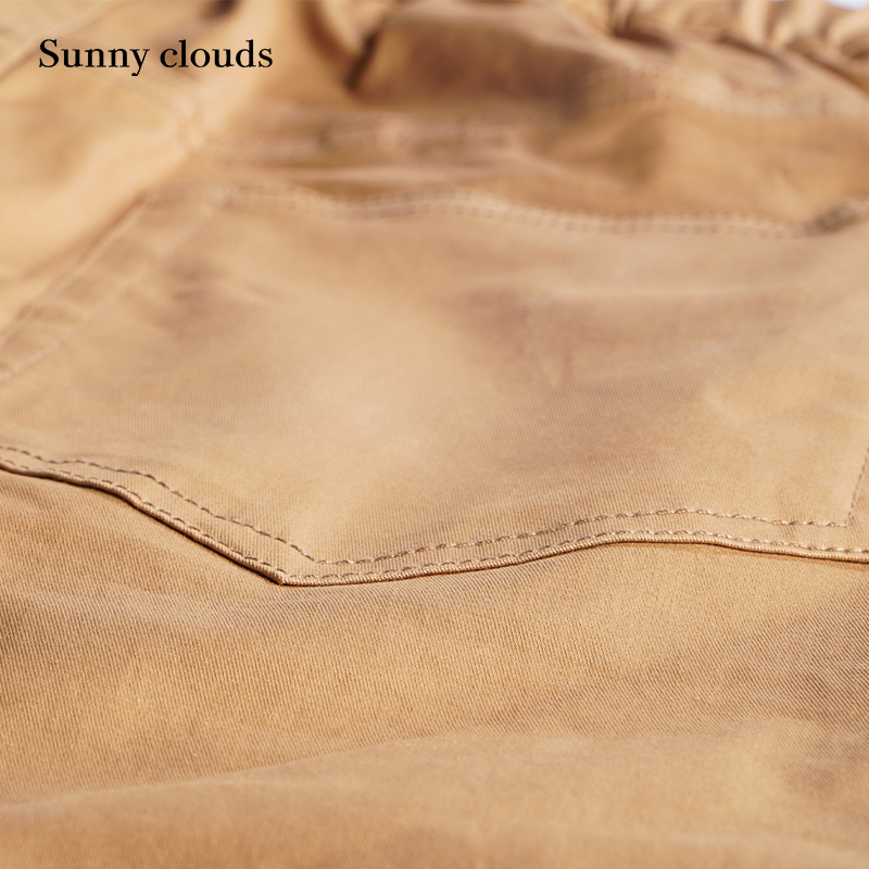 春季新品 桑妮库拉/Sunny clouds 女式棉混微弹宽松直筒裤联名款 - 图3