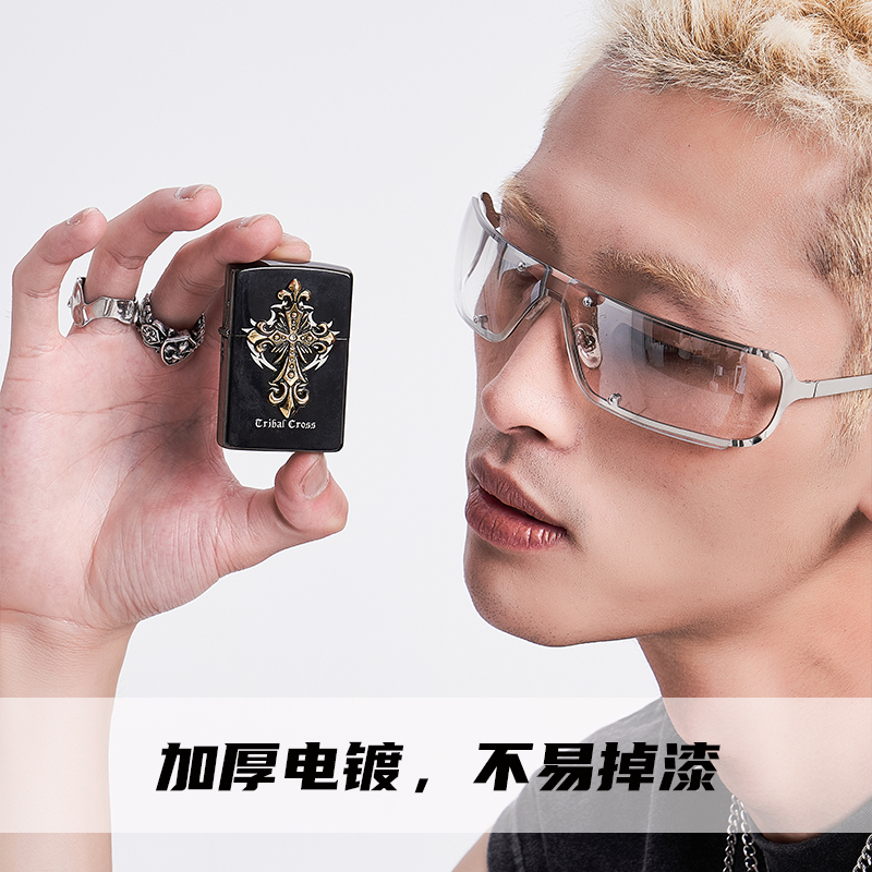 TSHOMX煤油打火机防风创意定制高颜值惊喜送男友生日礼物 - 图2