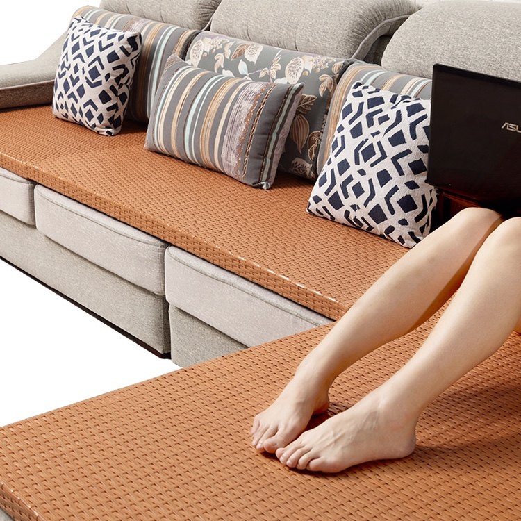 订制夏季沙发藤板护腰坐垫凉席沙发垫防滑防塌陷实木藤编加硬坐垫,淘宝优惠券,粉丝福利购,淘宝优惠卷