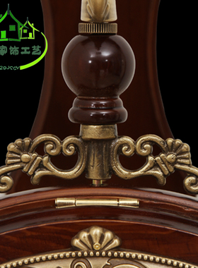 盈慧欧美式走廊丽声静音挂钟表