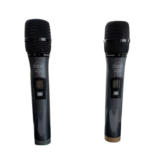 正品原装BBS U-4500D一托二专业K歌演唱麦克风 无线话筒U-4500D - 图3