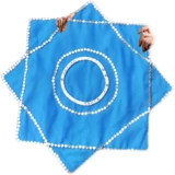 Носовой платок Цветочный танец два двух Плаза танцевать красные тестирование носового платка