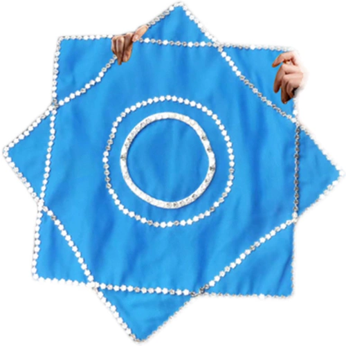 Носовой платок Цветочный танец два двух Плаза танцевать красные тестирование носового платка