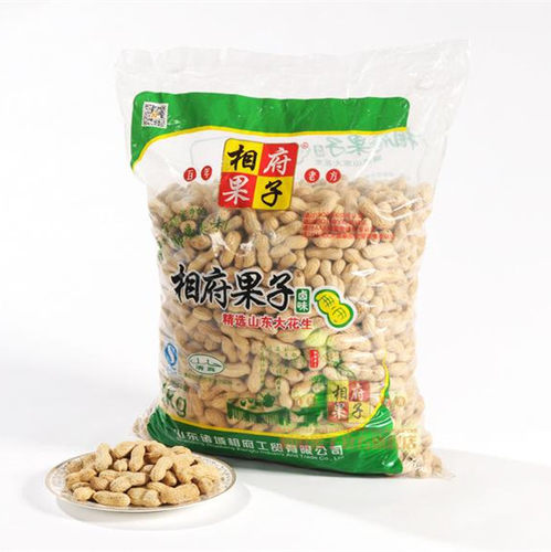 4斤1斤装相府果子传统吊炉 奶香奶油咸干卤味山东大花生袋包装 - 图3