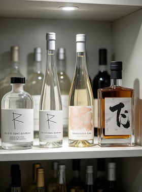 玻璃酒瓶装饰摆件家居酒柜售楼处展厅样板房陈列展示用仿真酒