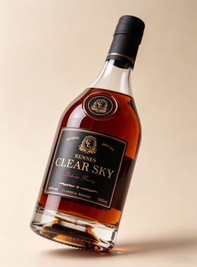 现代简约28度雷恩白兰地700ml