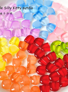 玻璃ins同款郁金香饰品配件