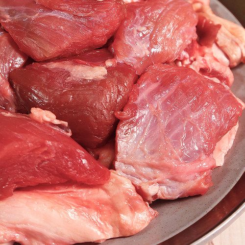 恒都 筋头巴脑500g/袋 原切半筋半肉 生鲜牛肉块 火锅炖煮食材 - 图3
