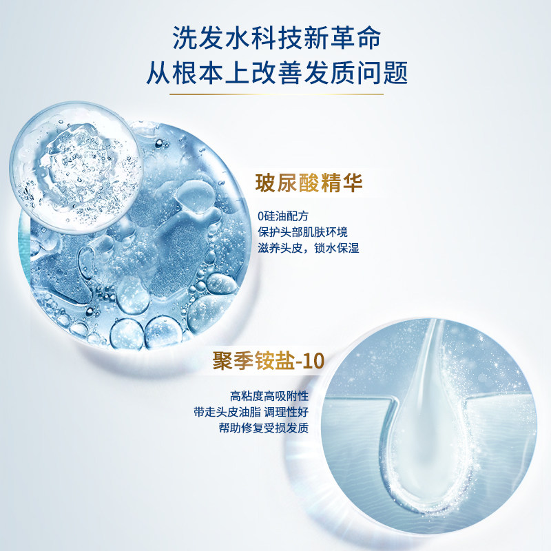 【新品】dove玻尿酸神经酰胺*洗发水 联合利华海外洗发水