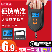 Mini weighing electronic scale portable scale 50kg portable high precision home delivery name Libra small scale