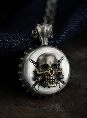 BeeReal男女925银原创潮流吊牌