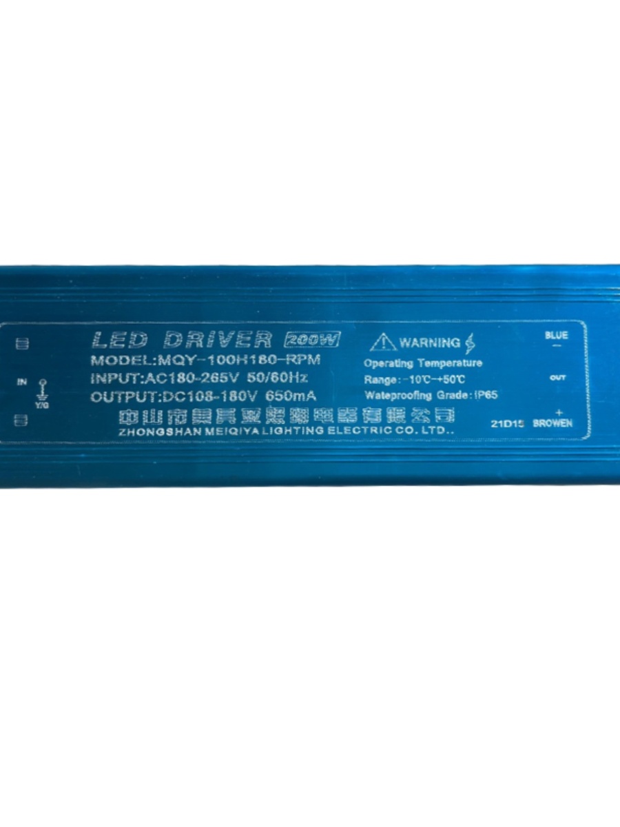 MQY-300H180-RPM 1800ma DC108-180V亚明LED投光灯具驱动电源配件-图3