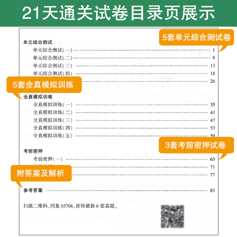 自考树全新正版 备考2024 自考试卷3706 03706思想道德修养与法律基础 21天通关试卷 思想道德修养与法律基础辅导赠电子版历年真题 - 图1