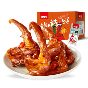 绝艺散装不辣鸭锁骨盒装