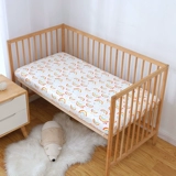 Кроватка, хлопковая детская простыня для новорожденных для приставной кровати для детского сада