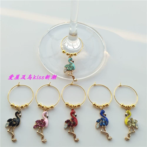 Креативный металлический бокал, идентификатор напитка для вечеринки