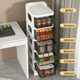 Trolley floor-standing drawer storage rack