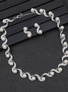 小众百搭毛衣链锁骨链合金