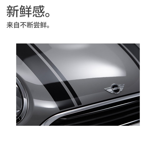 迷你MINI COOPER汽车拉花车身贴CLUBMAN全系纸机盖装饰引擎盖 - 图2