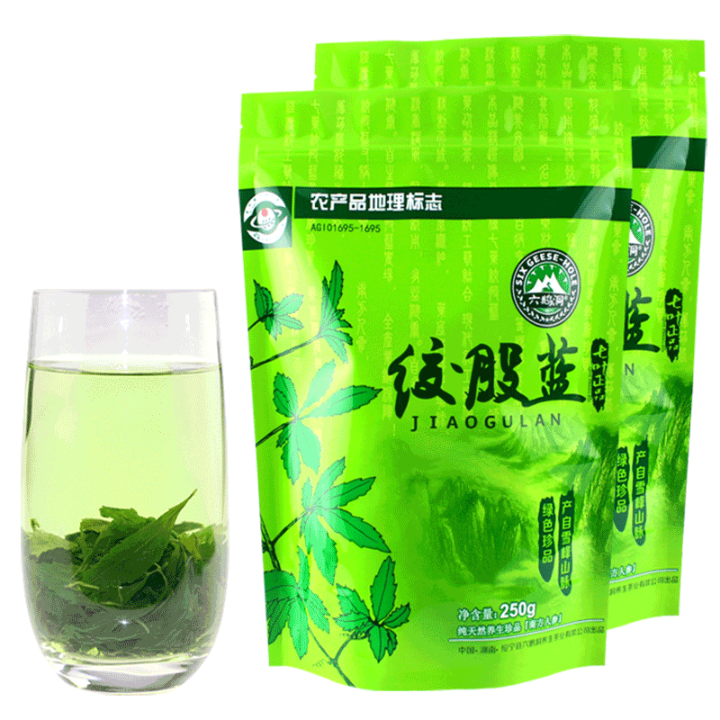 绞股蓝500g七叶正品官方蓝旗舰店中药材非平利绞股蓝茶叶野生特级-图3