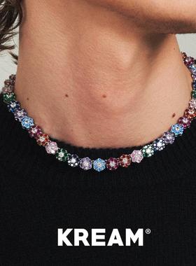 KREAM复古多层叠戴项链男女同款
