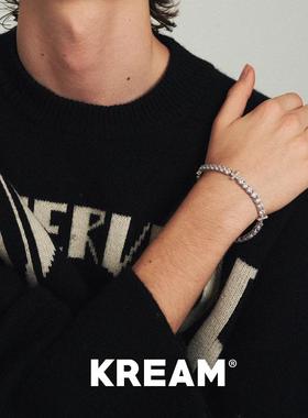 KREAM纯银碎银子手链男女同款
