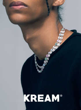 KREAMS925纯银满钻猪鼻子项链