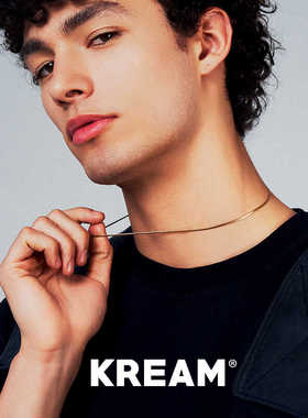 KREAM 基础细款镀K金加密古巴项链男嘻哈女同款锁骨链欧美潮流