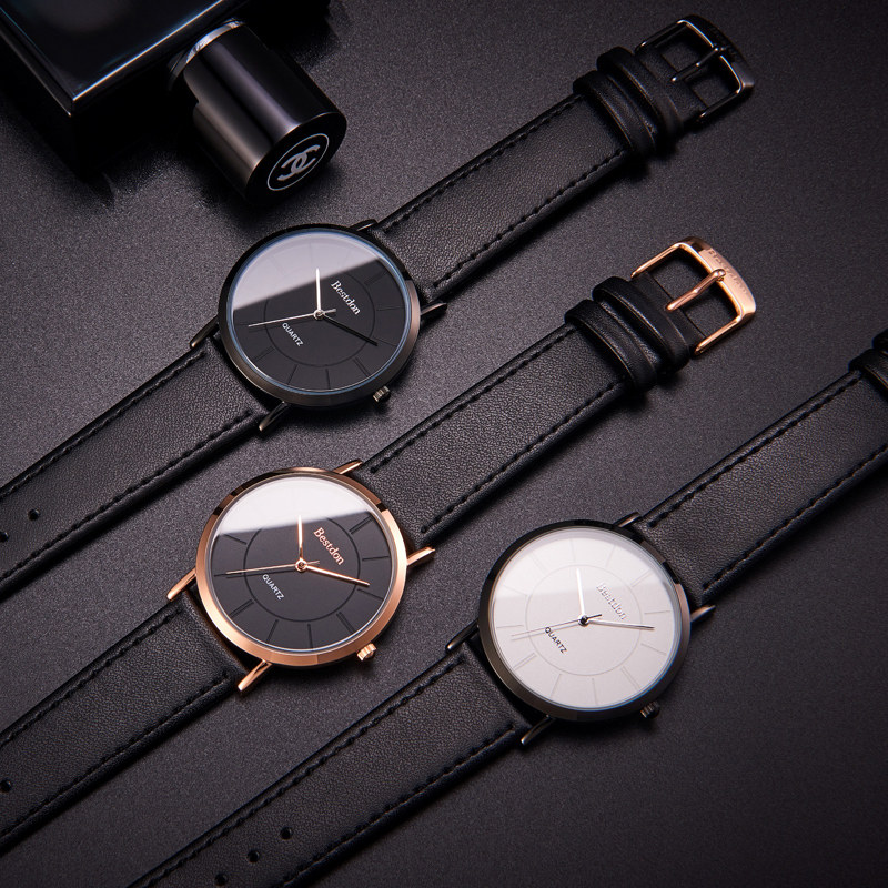 邦顿男士男款潮流时尚小众石英表 bestdon恒鼎国产腕表