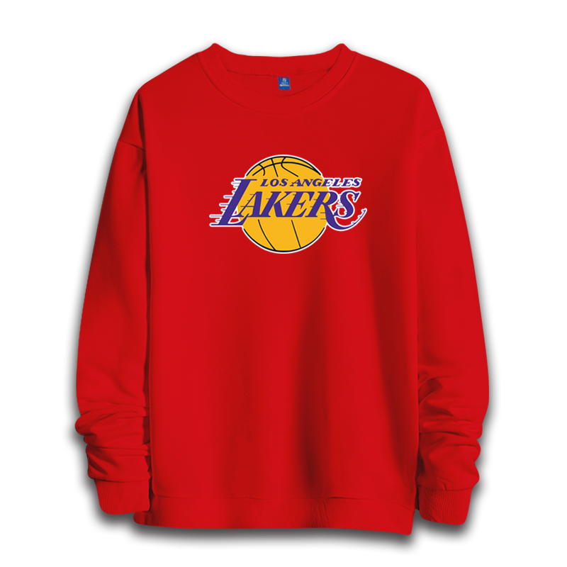 湖人队篮球运动男king james潮卫衣 兴川卫衣