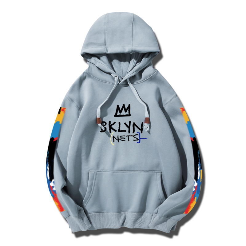 布鲁克林篮网队可定制潮运动卫衣 兴川卫衣