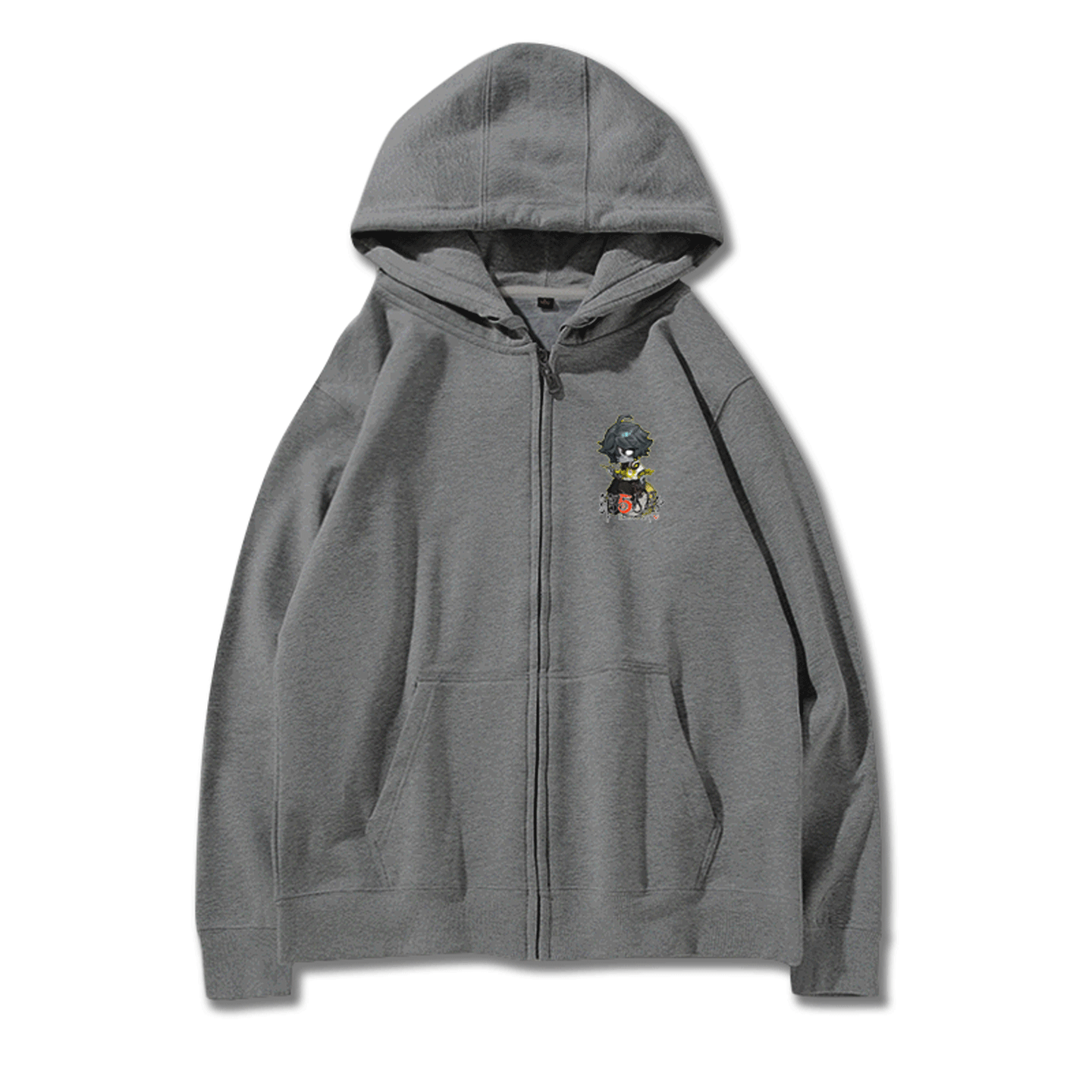 第五人格联名2025新款二次元日系动漫男女可定制外套连帽开衫卫衣 - 图0