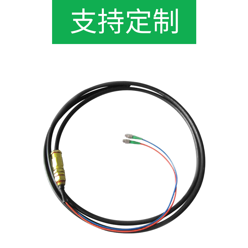 LUTZE绿驰SC/FC/ST 1.5米单模多模双芯4芯6芯8芯12芯带防水头尾缆防水尾纤光纤跳线可定制长度 - 图2