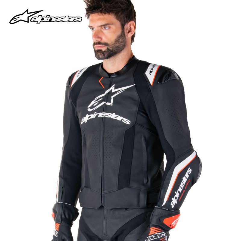 a星摩托车皮衣骑行服机车服防摔骑行皮夹克MISSILE V3 - 图3