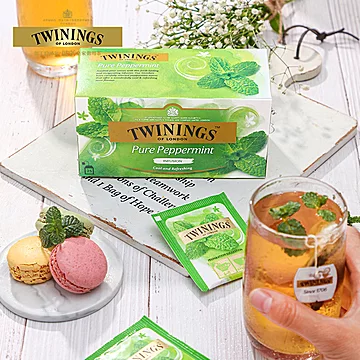 twinings英国进口薄荷茶叶