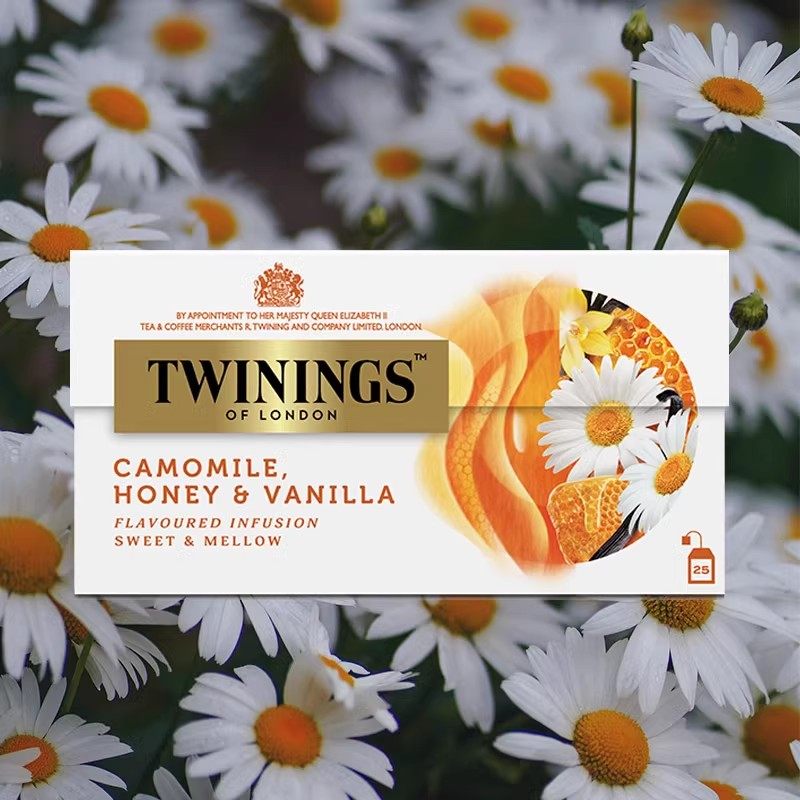 【香港发货】TWININGS川宁洋甘菊花蜂蜜香草茶Sleep花茶袋泡茶4盒,淘宝优惠券,粉丝福利购,淘宝优惠卷