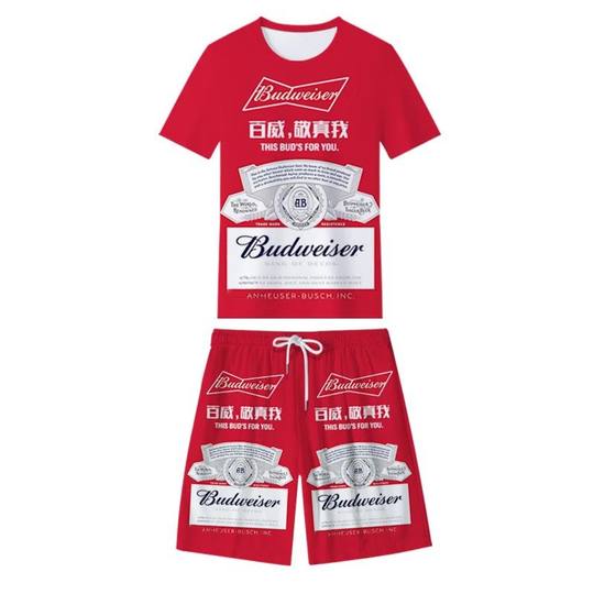 Qingdao blue girl suit bar creative interesting short-sleeved popular funny lotus short-sleeved Suyan T-shirt summer uniform