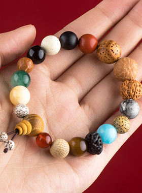 十八籽串菩提手串女生